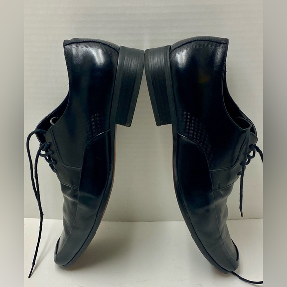 Steve Madden Black Leather Dress Shoe P-Melvil Men’s Size 13 Oxfords - Picture 7 of 15